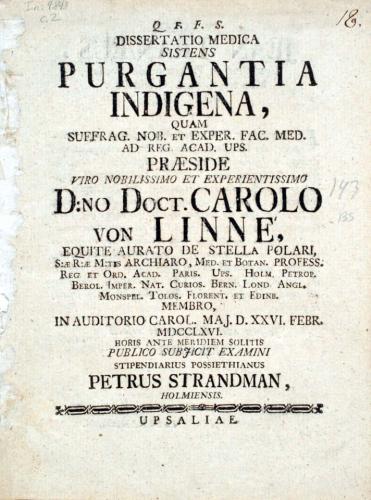 ... sistens Purgantia Indigena, ... cover