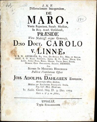 ... de Maro ... cover